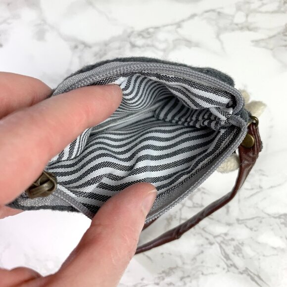 Miranda Cat Card Holder + Coin Purse - Calico Cat - Picture 5 of 6